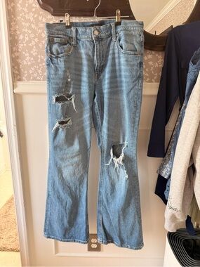 Aeropostale high rise flare jeans